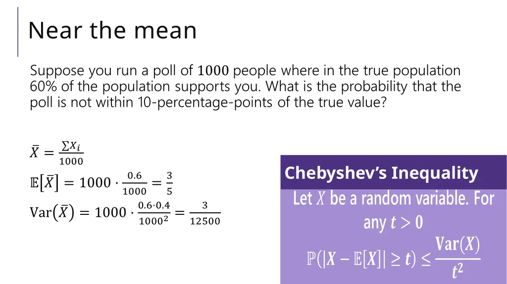 Tail Bounds CSE 312 Summer 21 Lecture 19 - slide 21 of 25