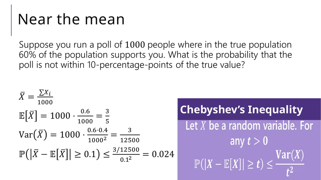 Tail Bounds CSE 312 Summer 21 Lecture 19 - slide 22 of 25