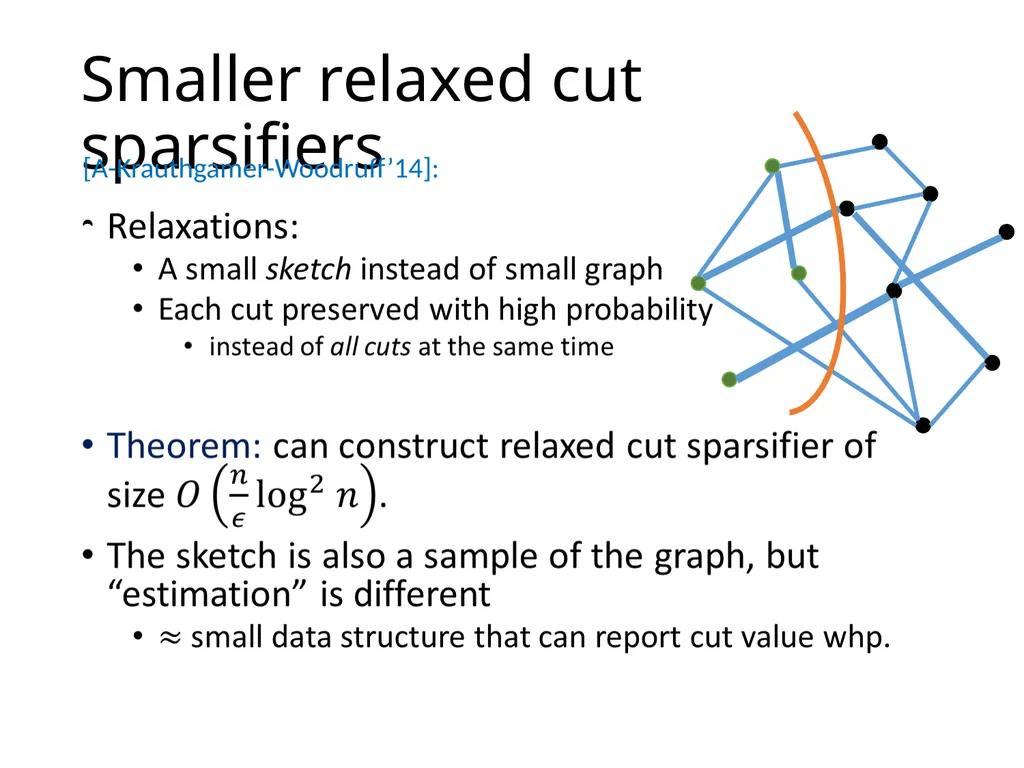 Sampling in Graphs Alexandr Andoni (Microsoft - slide 21 of 32