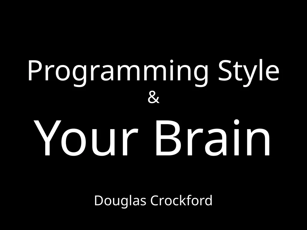 Effective JavaScript: Three Days of the Good Parts - slide 3 of 78