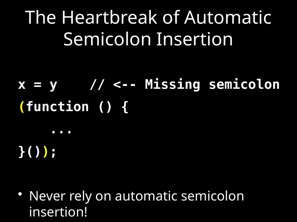 Effective JavaScript: Three Days of the Good Parts - slide 48 of 78