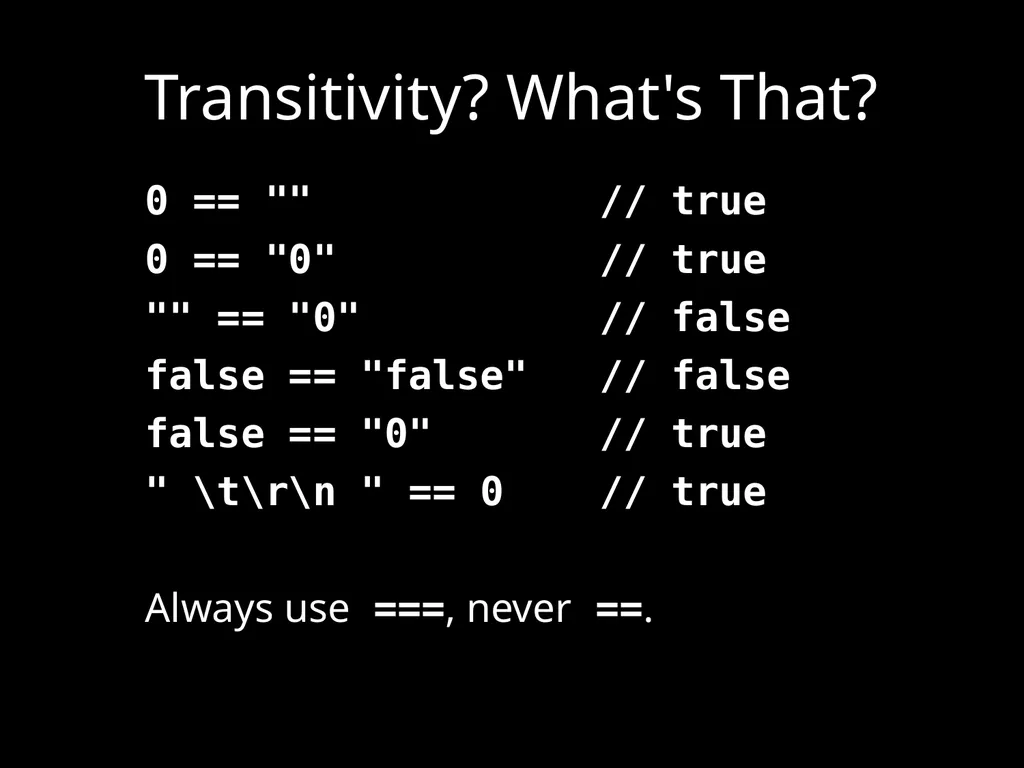 Effective JavaScript: Three Days of the Good Parts - slide 52 of 78