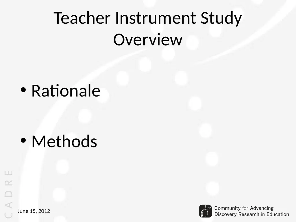 Community for Advancing Discovery Research in - slide 10 of 29