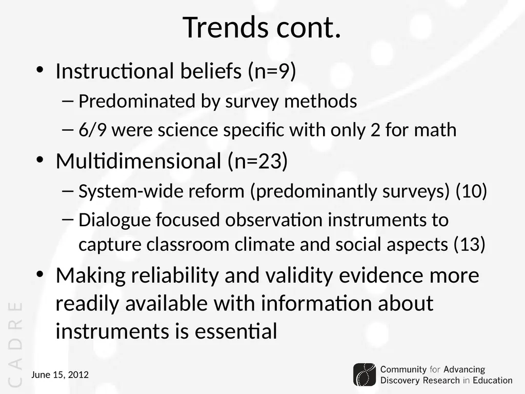 Community for Advancing Discovery Research in - slide 27 of 29