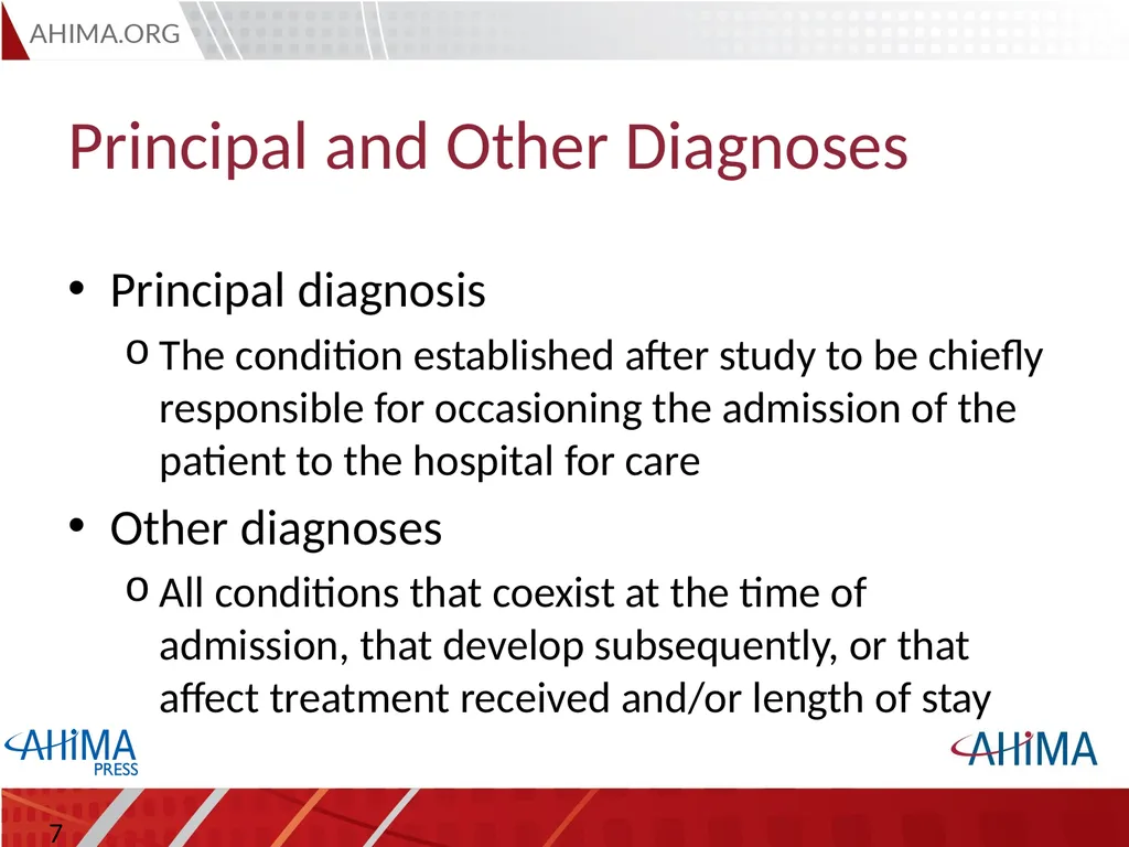 Basic ICD 10-CM/PCS and ICD-9-CM Coding, 2015 - slide 7 of 54
