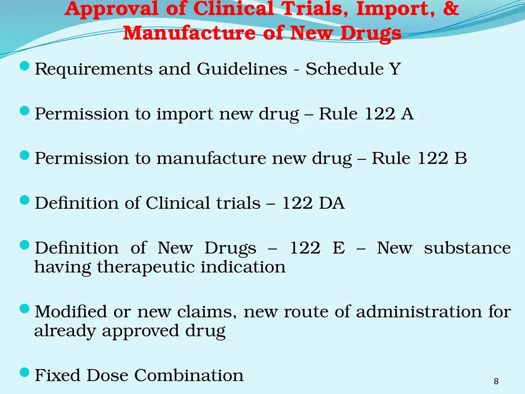 Regulating the Pharmaceutical Sector - Current - slide 8 of 61
