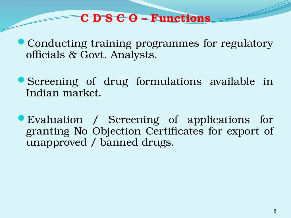 Regulating the Pharmaceutical Sector - Current - slide 6 of 61