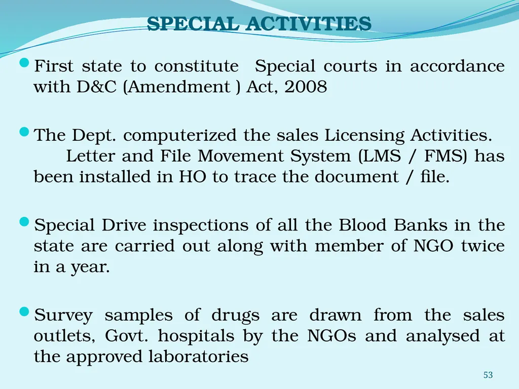 Regulating the Pharmaceutical Sector - Current - slide 53 of 61