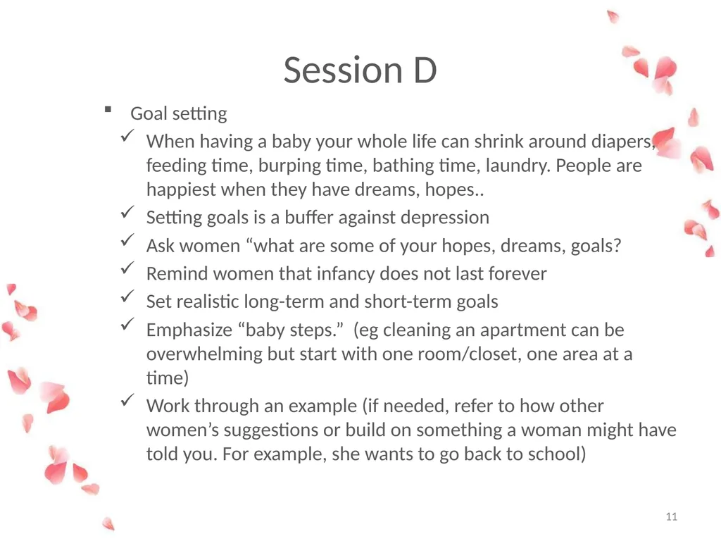 Session D: Planning my Future Asking for help - slide 11 of 18