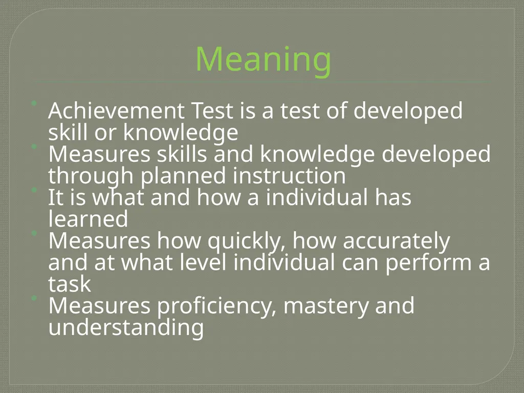 Course code:1.2.9 A(1st half), Unit III Assessment - slide 2 of 16