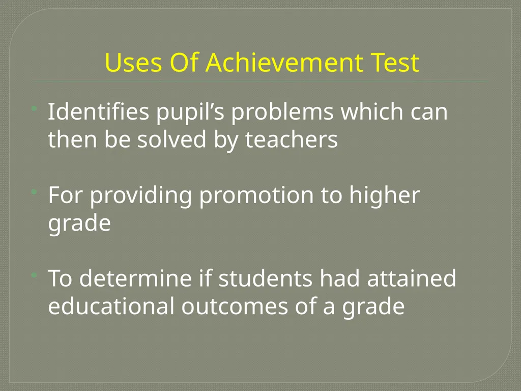 Course code:1.2.9 A(1st half), Unit III Assessment - slide 15 of 16