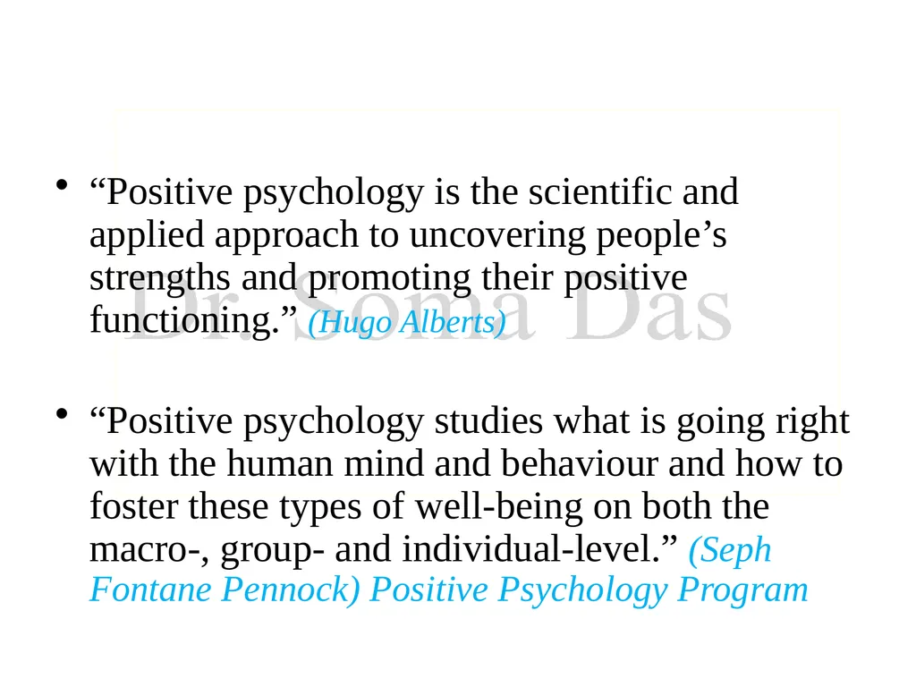 Positive Psychology: Meaning, Definition &Vision - slide 15 of 26