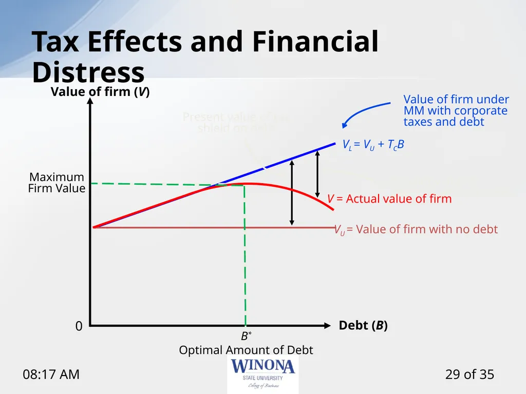 Topic 12: Capital Structure and Leverage Larry - slide 29 of 35