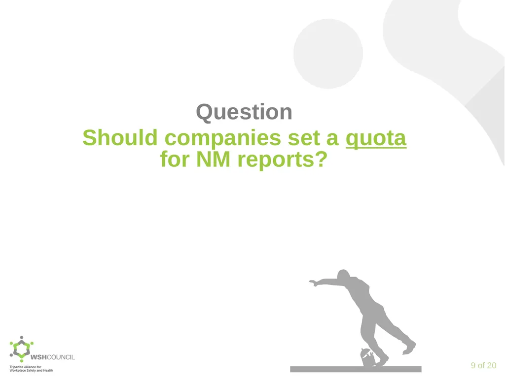 Accident Prevention through Near Miss Reporting - slide 9 of 18