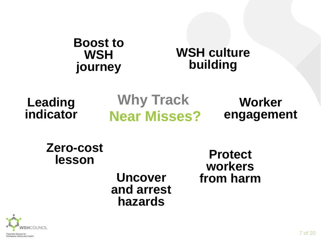 Accident Prevention through Near Miss Reporting - slide 7 of 18