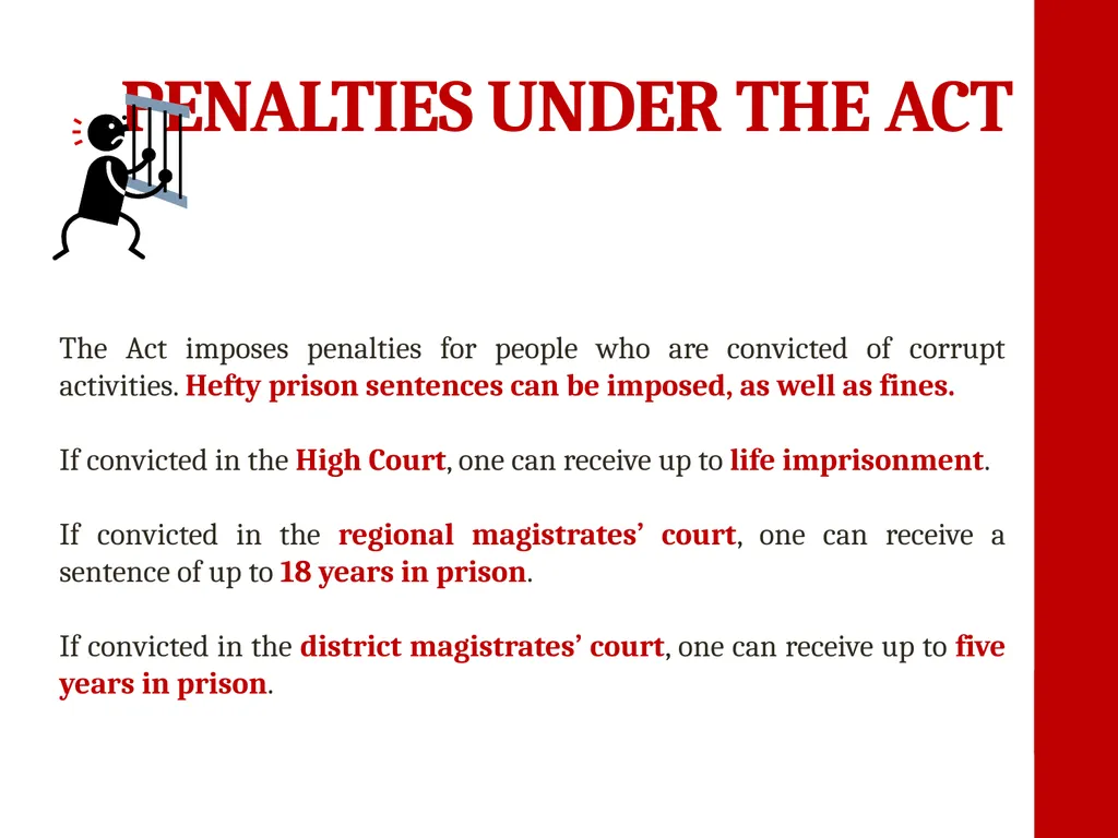 PRECCA Prevention and Combating Corrupt Activities - slide 14 of 15