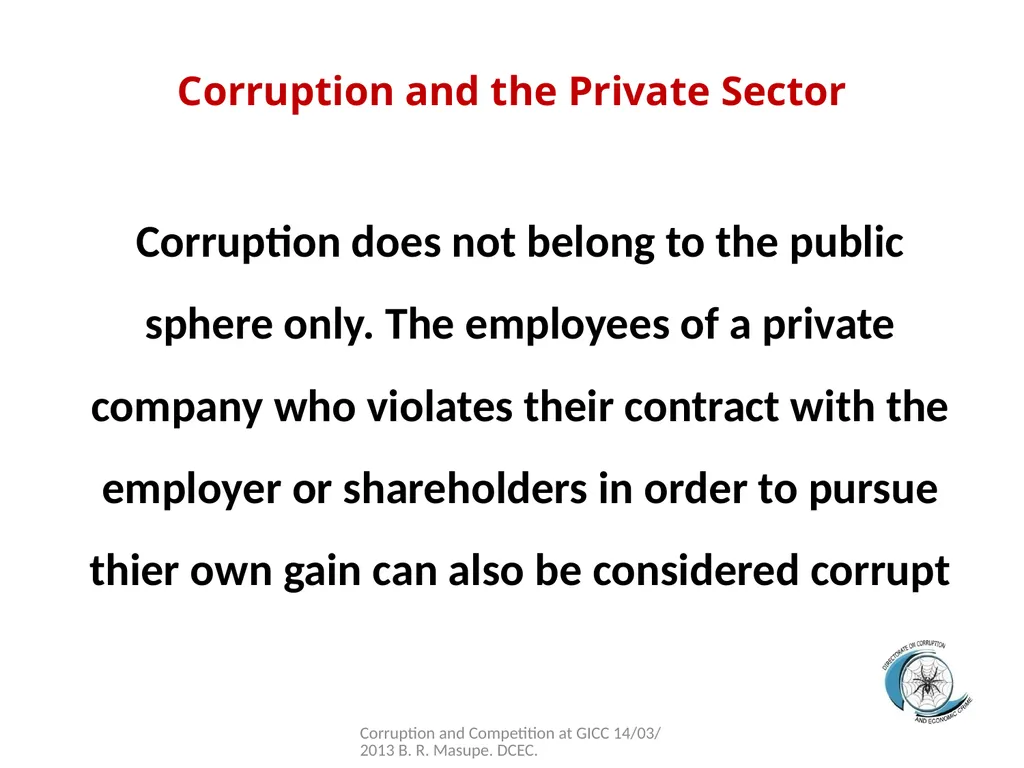 Second National Stakeholders Conference on - slide 8 of 19
