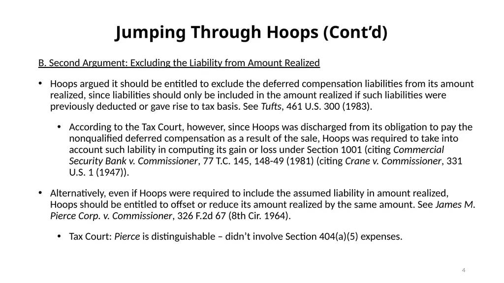 You Know What They Say About Making Assumptions: - slide 4 of 24