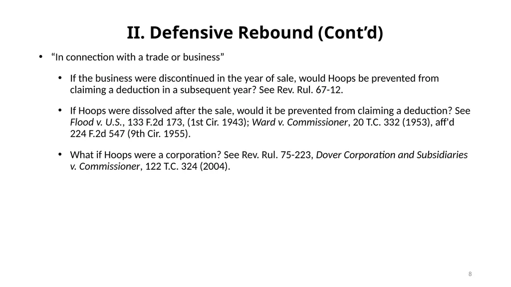 You Know What They Say About Making Assumptions: - slide 8 of 24