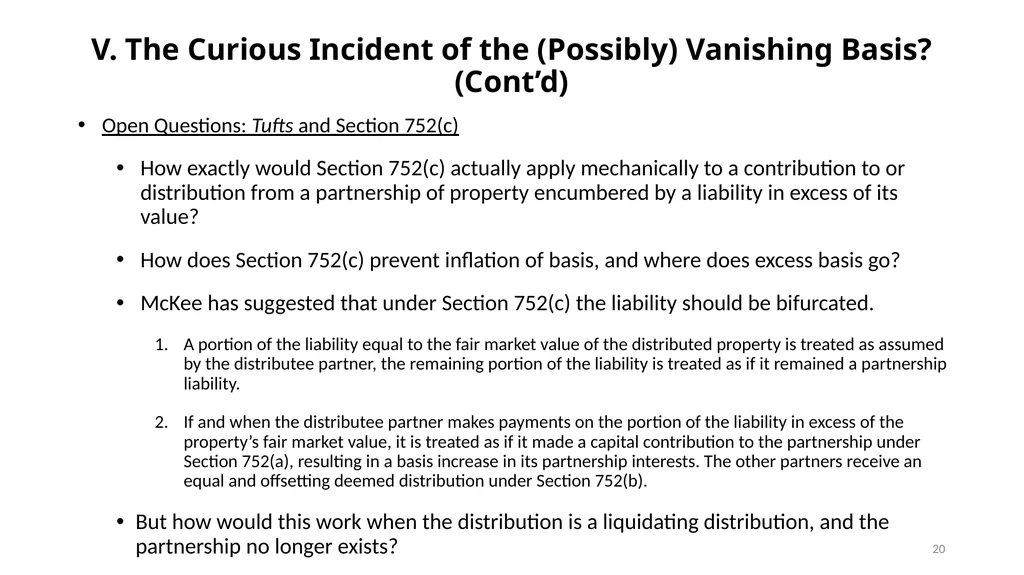 You Know What They Say About Making Assumptions: - slide 20 of 24