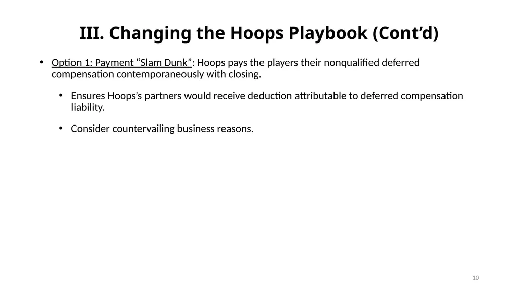 You Know What They Say About Making Assumptions: - slide 10 of 24