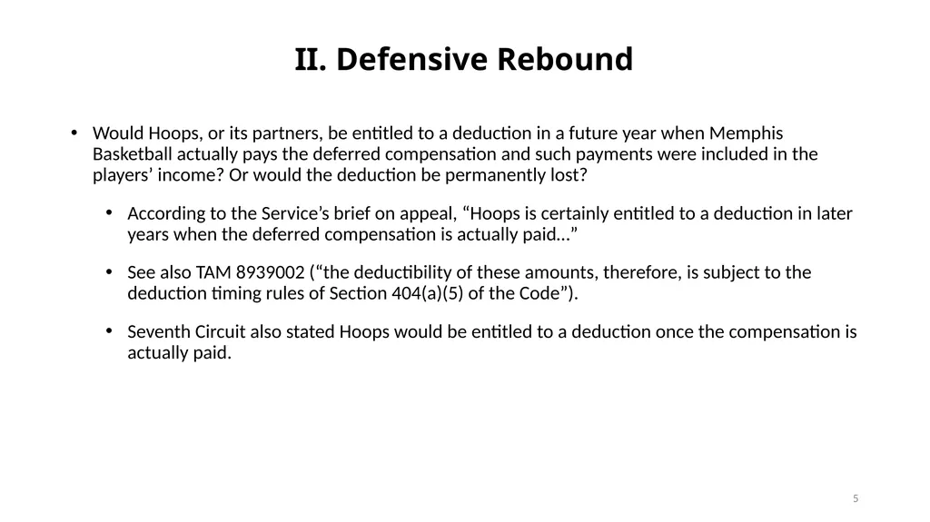 You Know What They Say About Making Assumptions: - slide 5 of 24