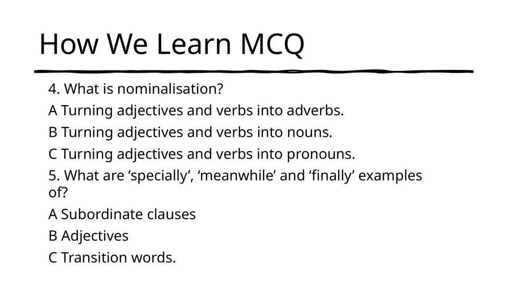Concrete Examples What are concrete examples and - slide 3 of 15