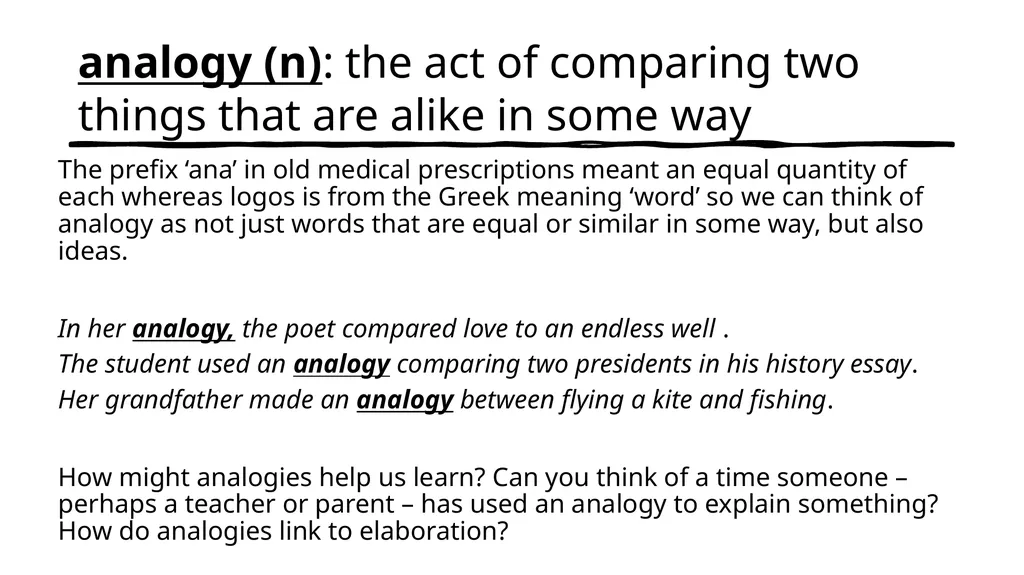 Concrete Examples What are concrete examples and - slide 8 of 15