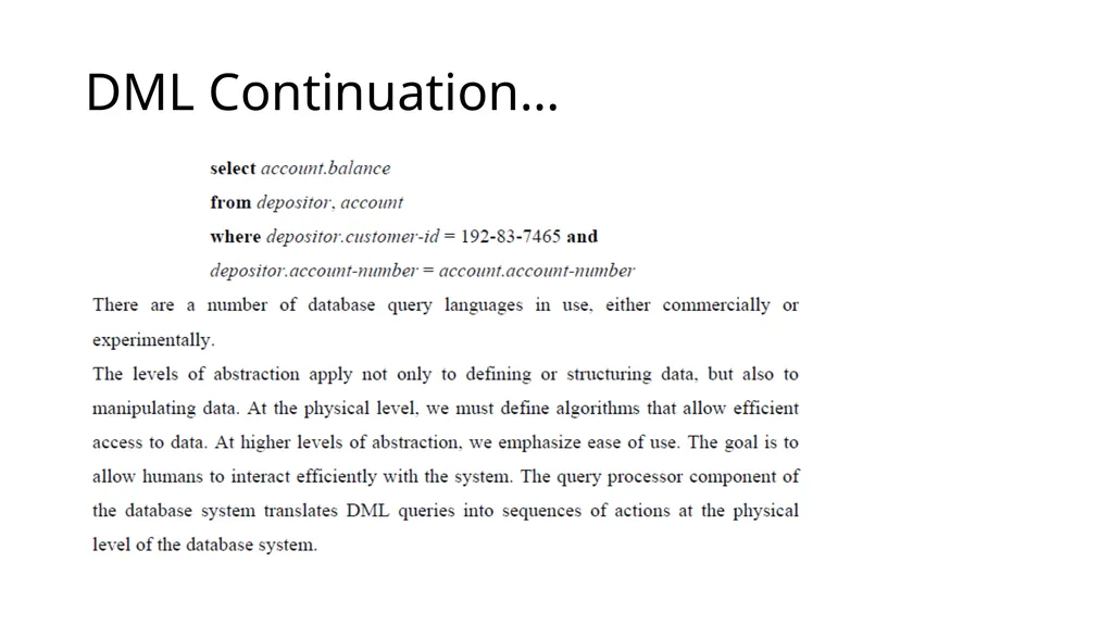Introduction to Database Management System By - slide 17 of 18