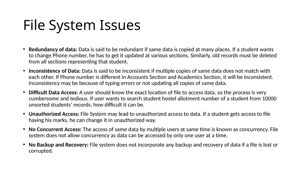 Introduction to Database Management System By - slide 9 of 18
