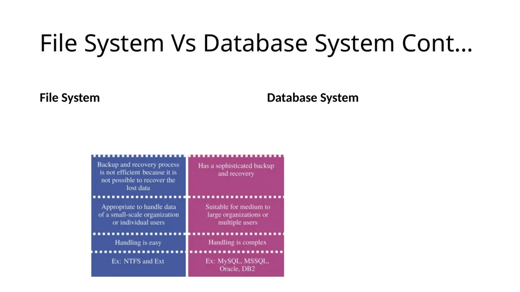 Introduction to Database Management System By - slide 8 of 18