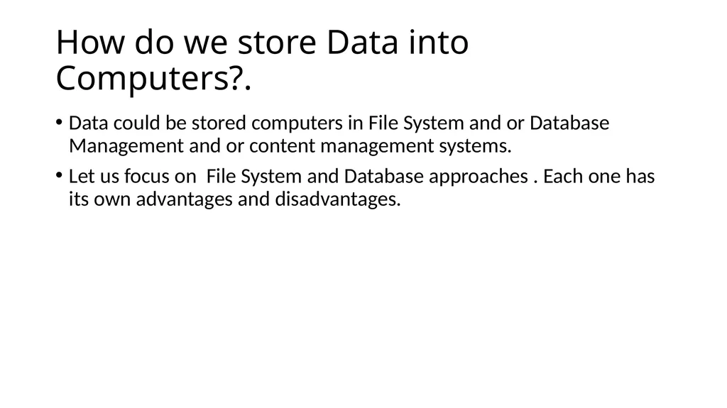 Introduction to Database Management System By - slide 6 of 18