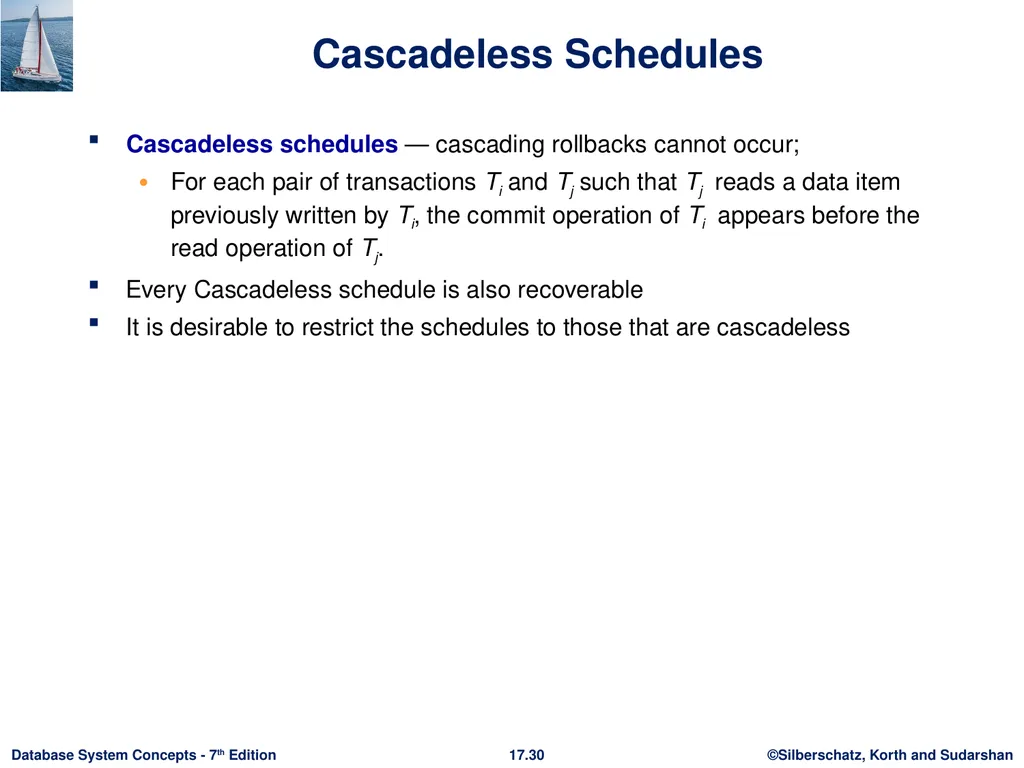 Module 17: Transactions Outline Transaction - slide 30 of 40