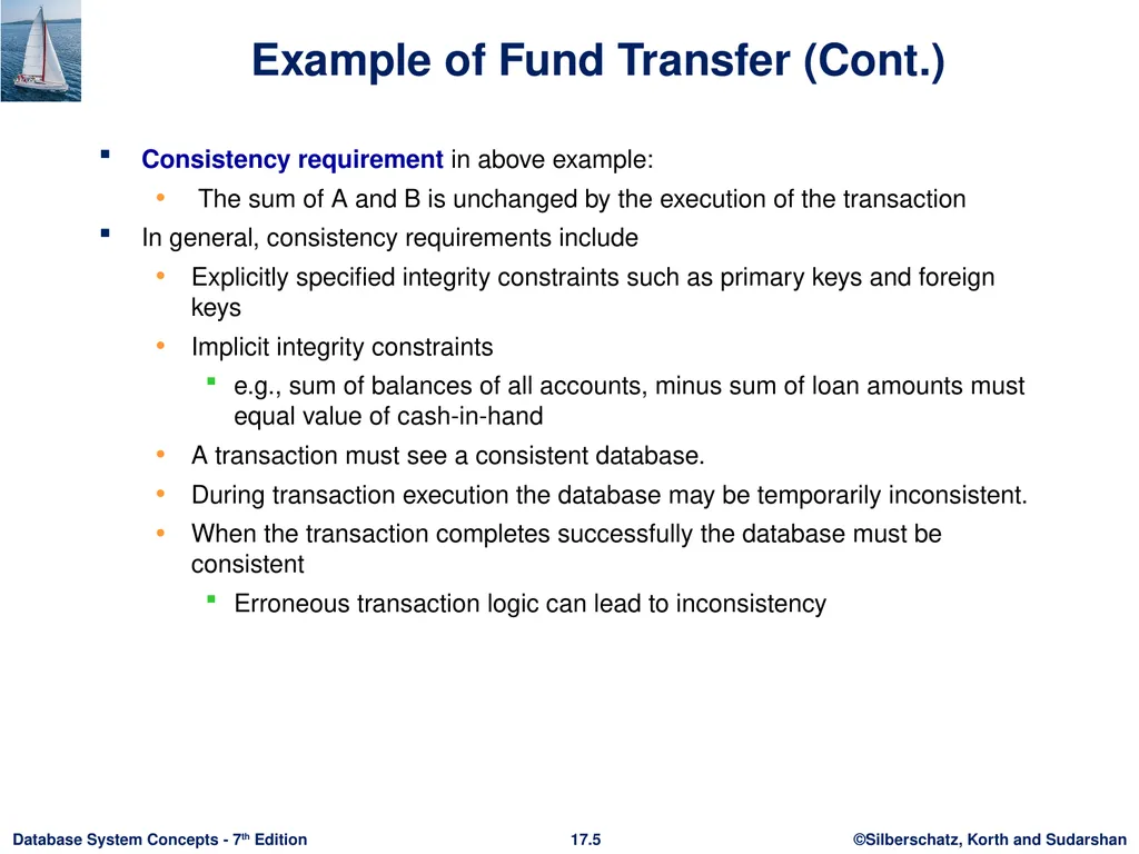 Module 17: Transactions Outline Transaction - slide 5 of 40