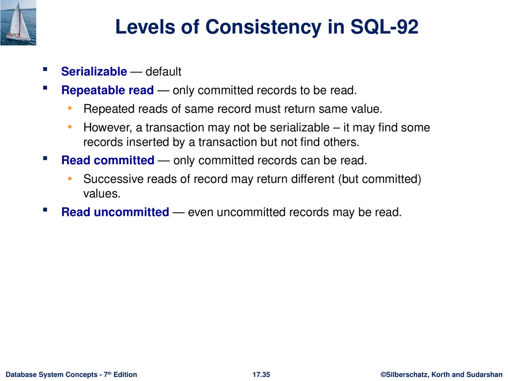 Module 17: Transactions Outline Transaction - slide 35 of 40