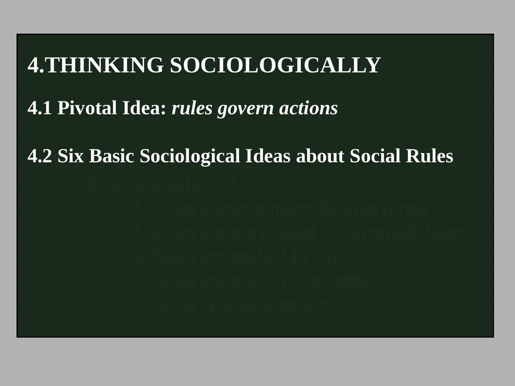 SOCIOLOGY 125 AMERICAN SOCIETY: how it really - slide 10 of 16