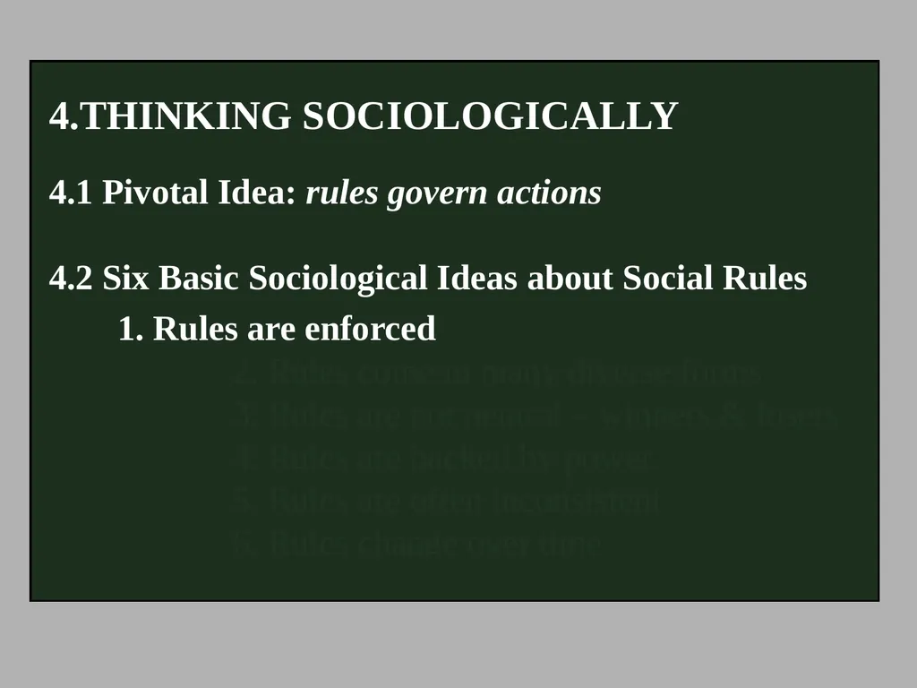 SOCIOLOGY 125 AMERICAN SOCIETY: how it really - slide 11 of 16