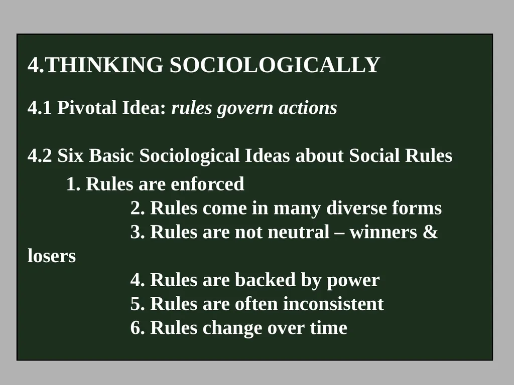 SOCIOLOGY 125 AMERICAN SOCIETY: how it really - slide 16 of 16