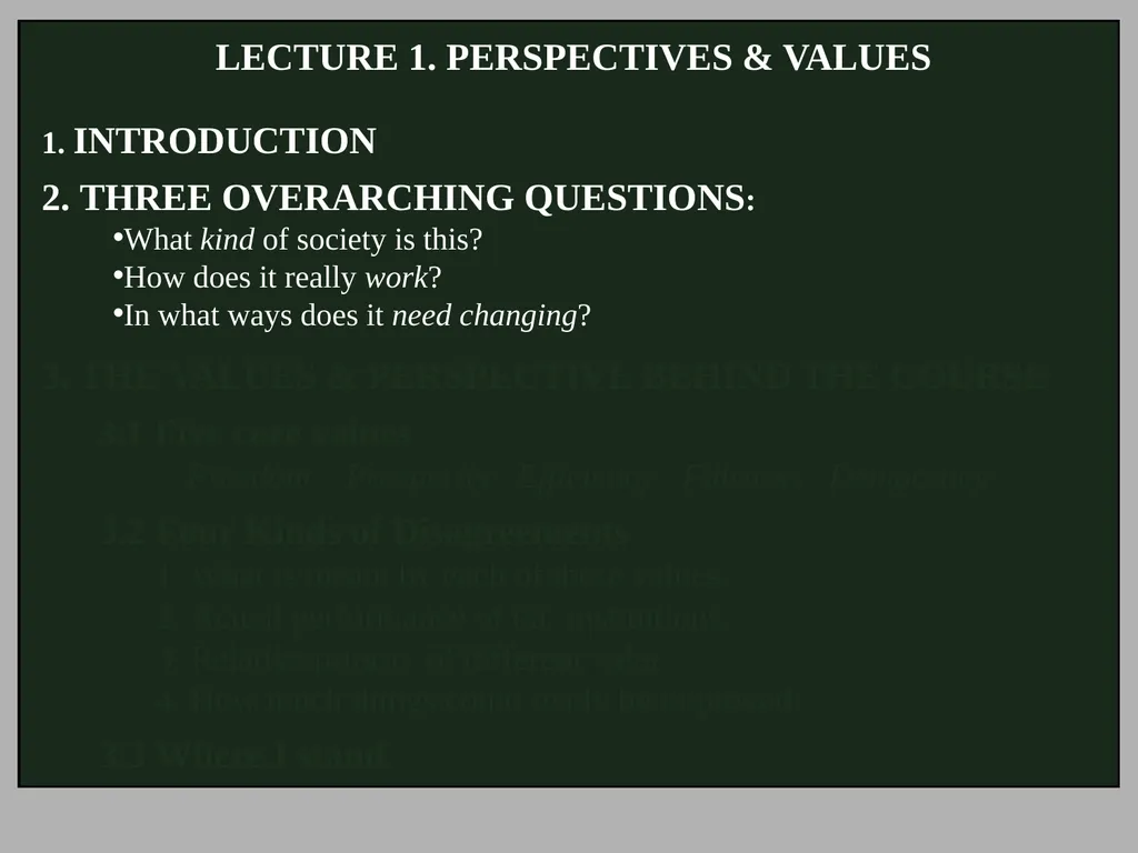 SOCIOLOGY 125 AMERICAN SOCIETY: how it really - slide 4 of 16