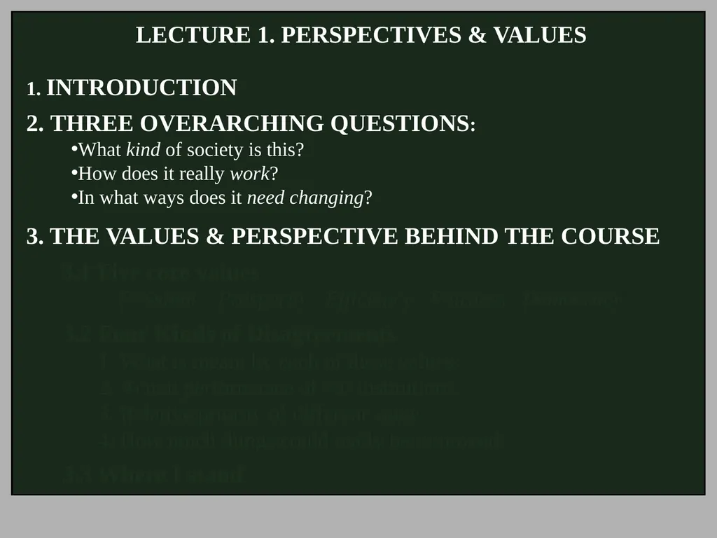 SOCIOLOGY 125 AMERICAN SOCIETY: how it really - slide 5 of 16