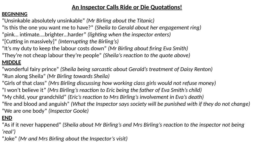 English Literature How to plan and complete each - slide 12 of 17