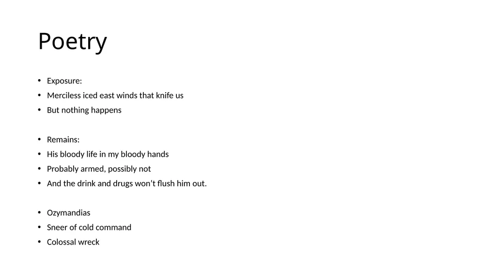English Literature How to plan and complete each - slide 13 of 17