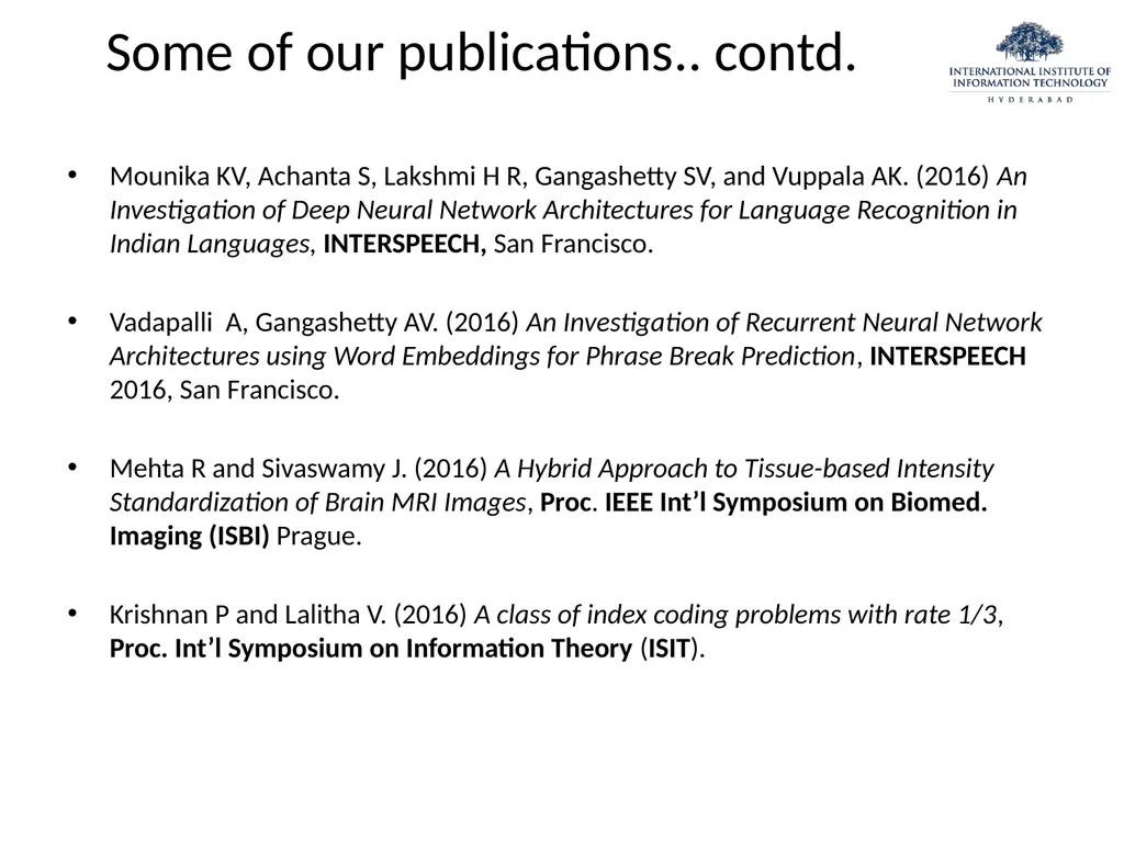Centre of Excellence in Signal Processing (CESP) – - slide 12 of 17