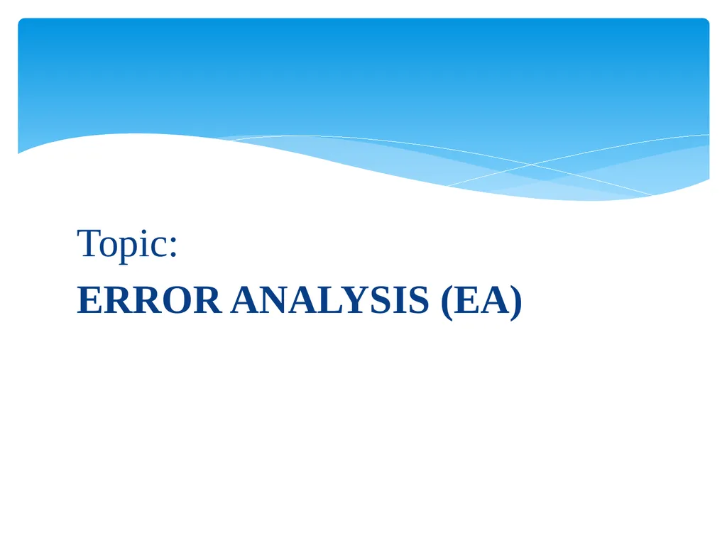 Test Development and Evaluation Semester: 8 Dr. - slide 2 of 28