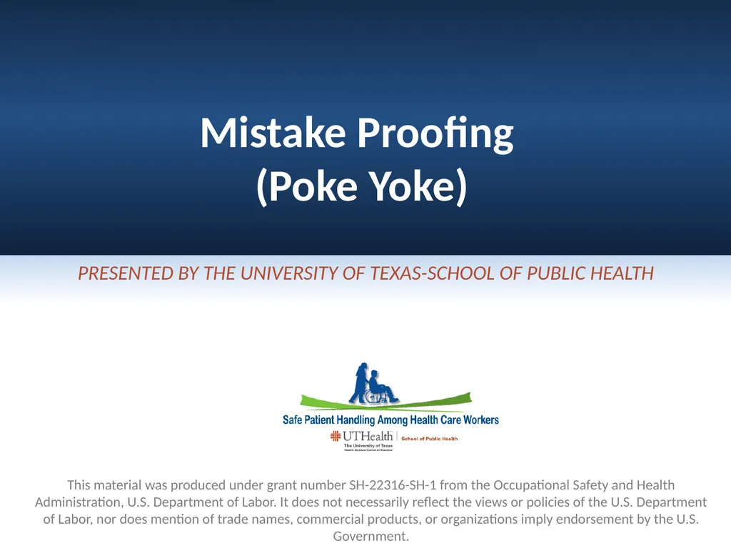 This material was produced under grant number - slide 1 of 20
