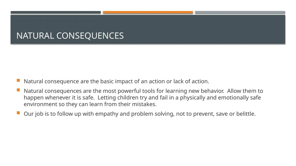 Consequences Conscious Discipline Presented by: - slide 5 of 7