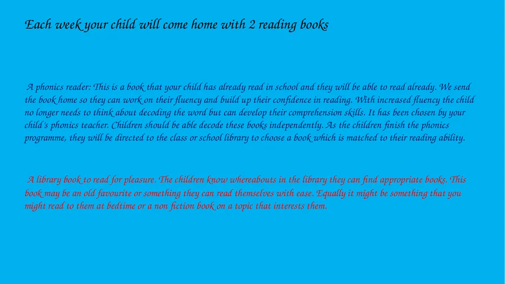 Charles Darwin Primary School Reading at Home KS1 - slide 19 of 21