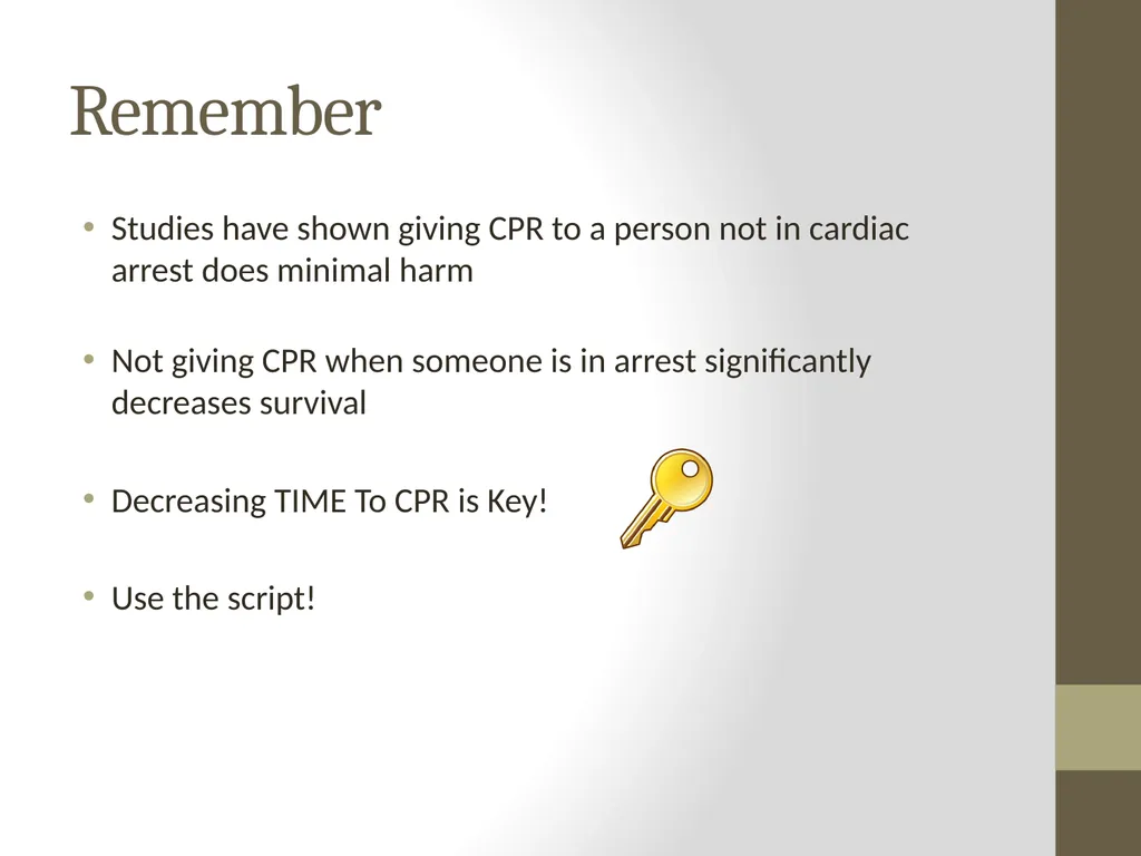 Increasing Cardiac Arrest Survival through - slide 10 of 10