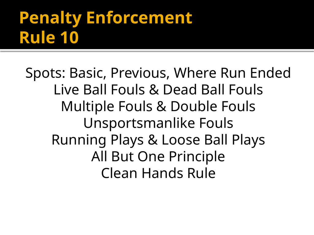 Penalty Enforcement AHSAA FB Camp August 2013 - slide 2 of 9