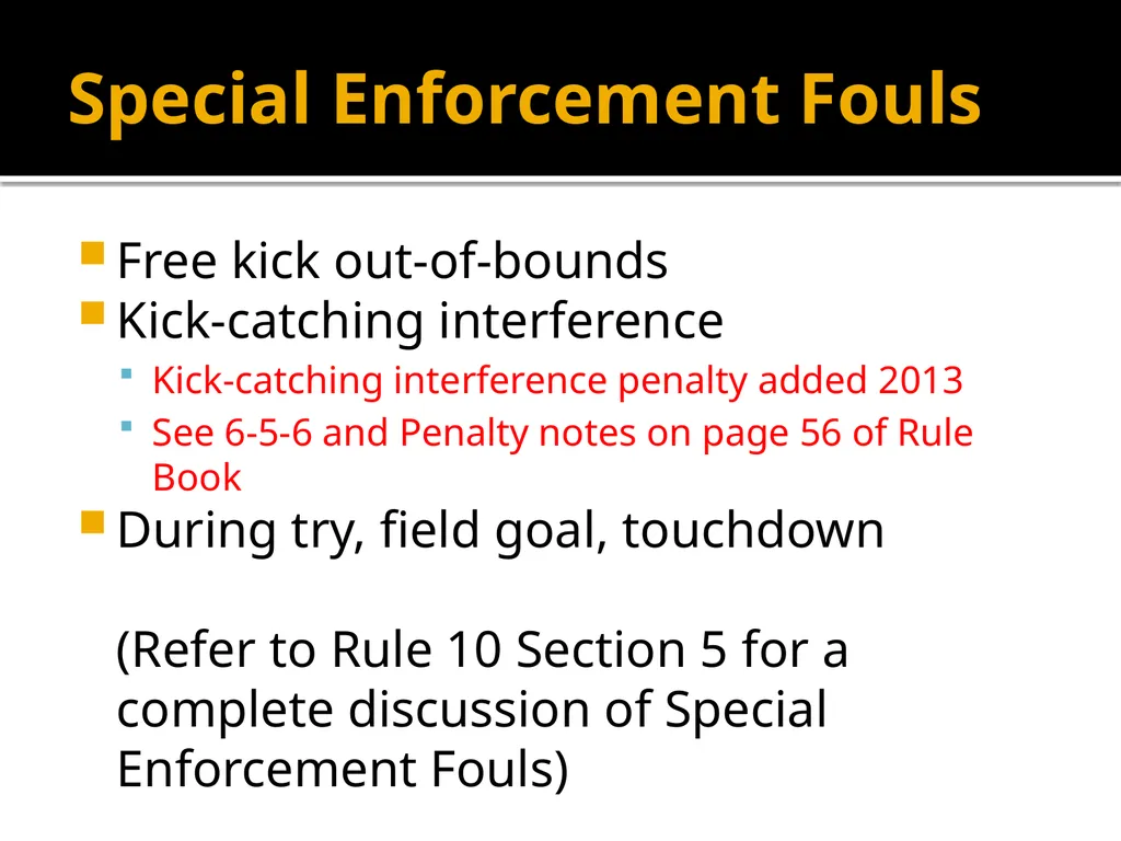 Penalty Enforcement AHSAA FB Camp August 2013 - slide 9 of 9